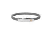 Bracelet Borsari gioielli Man Cosmo in Steel BR-COS01P